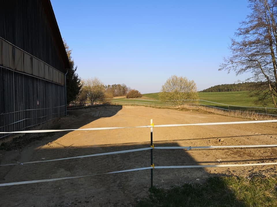 Dressurplatz der Anlage
